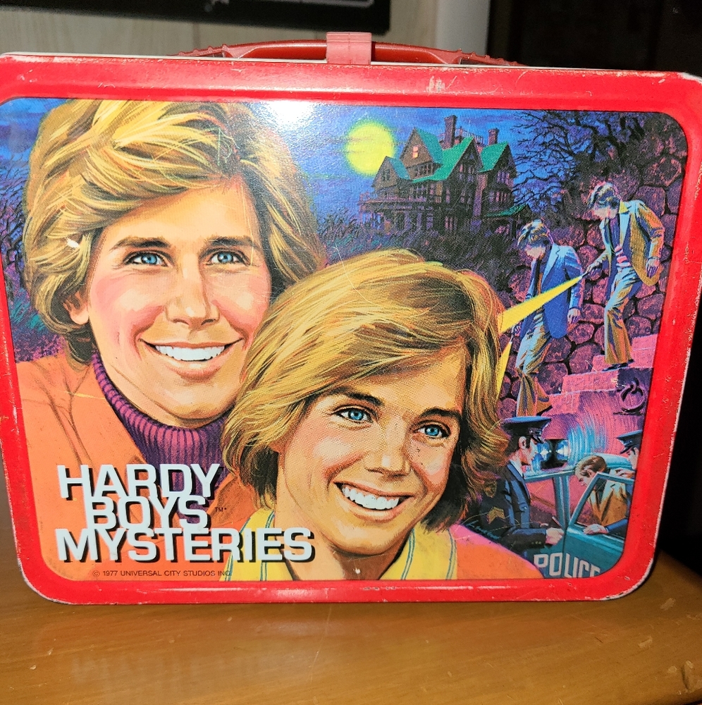 Hardy Boys metal lunchbox